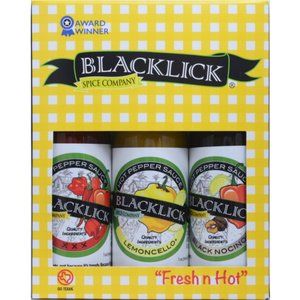 Gourmet Hot Sauce Gift Set 3 Bottles 5 oz each